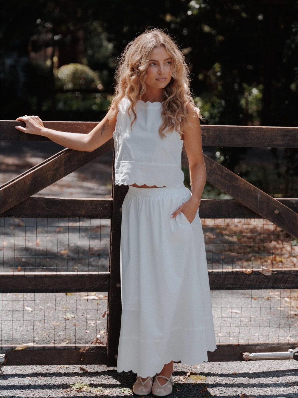 Heather Maxi Skirt Set